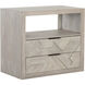 Lisboa 32 X 28 inch Light Grey Night Stand